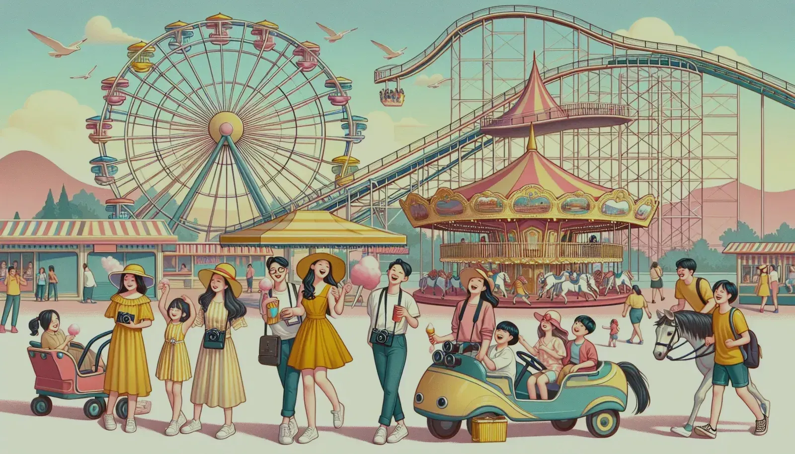 Vidámpark Látogatás